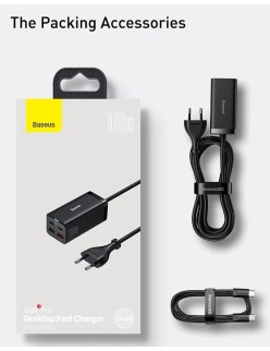 Baseus-Carregador de Telefone USB C, Carregador Rápido Tipo C, 30W, PD20W, QC3.0